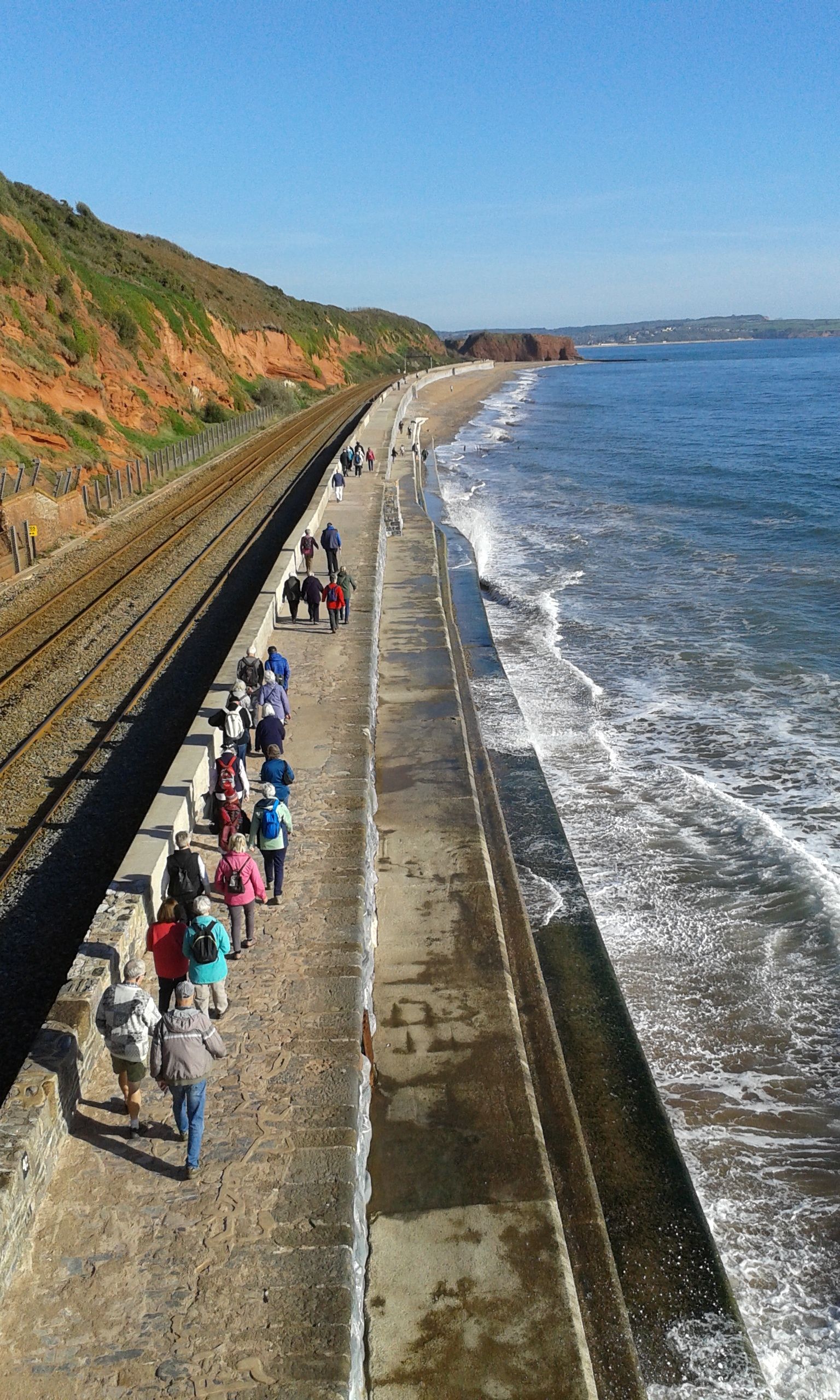 photo of Dawlish walkers